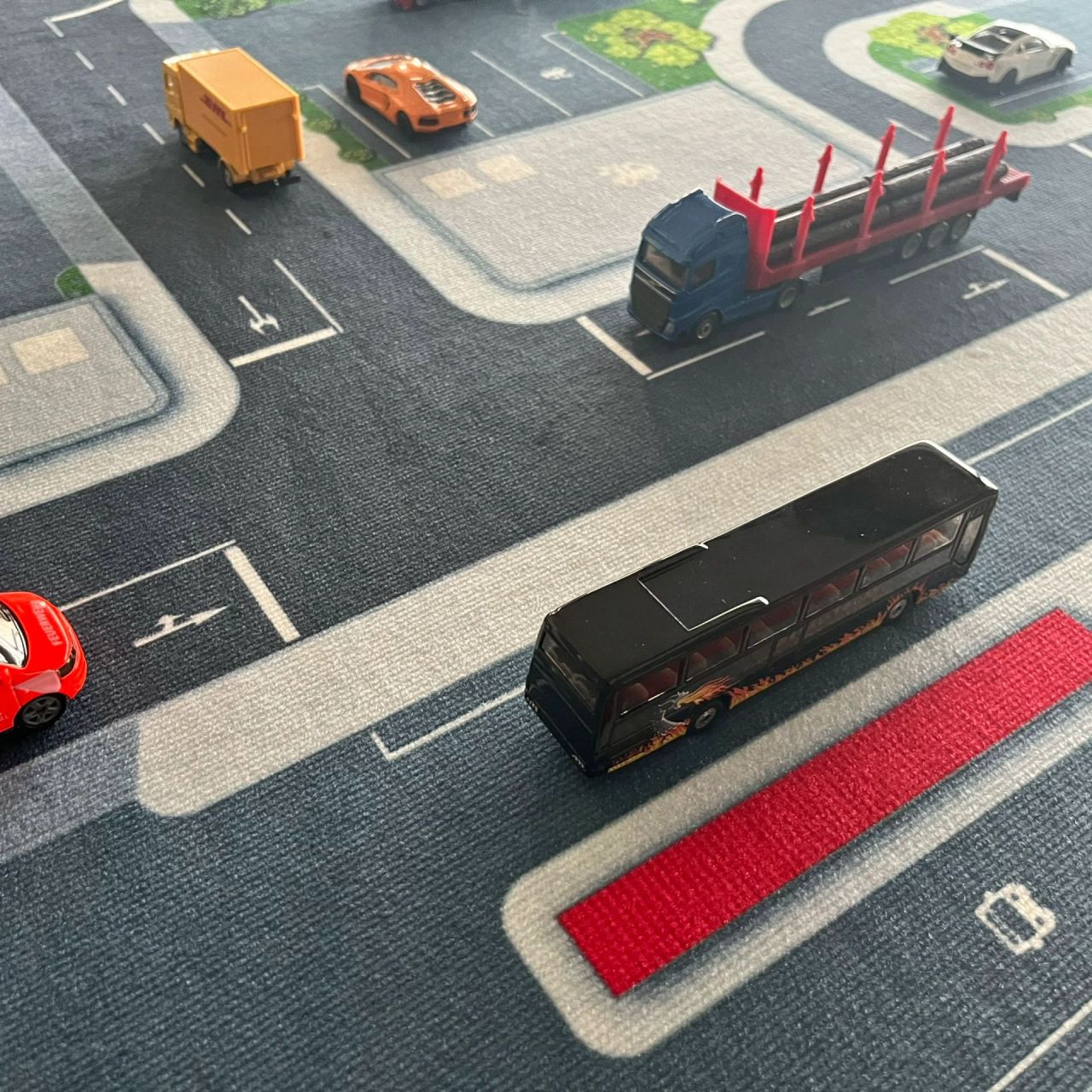 Spielteppich Arne Spielteppich Arne mit Busstation