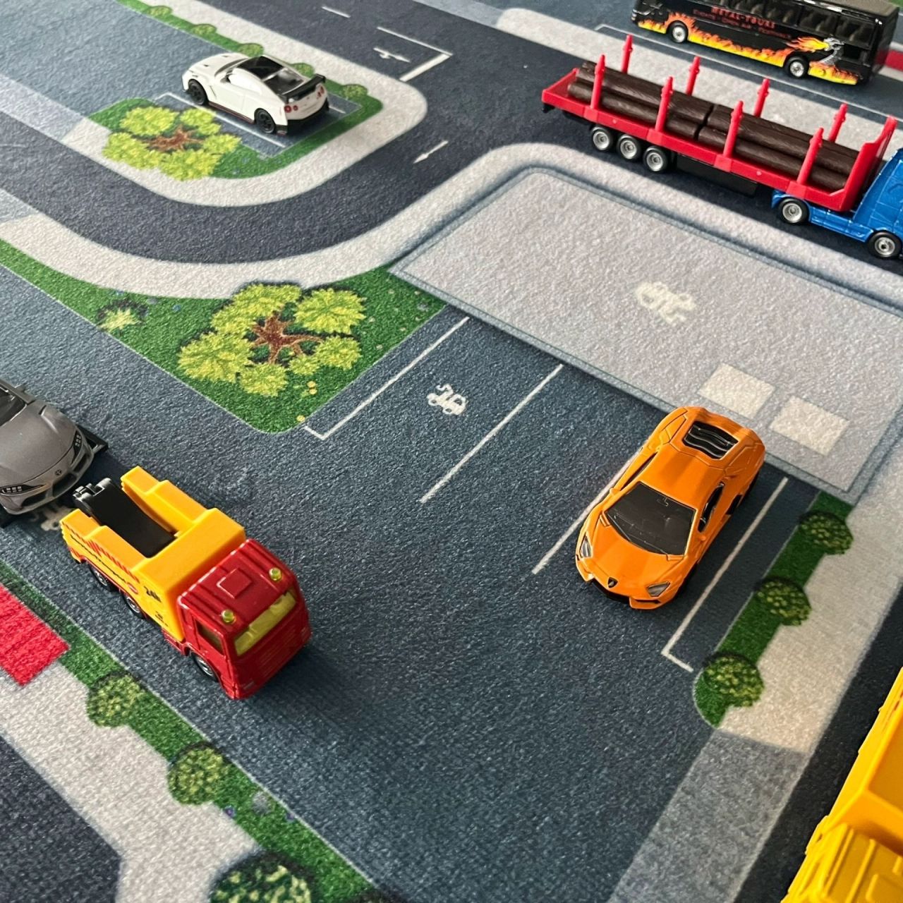 Spielteppich Arne mit Abschlepphof